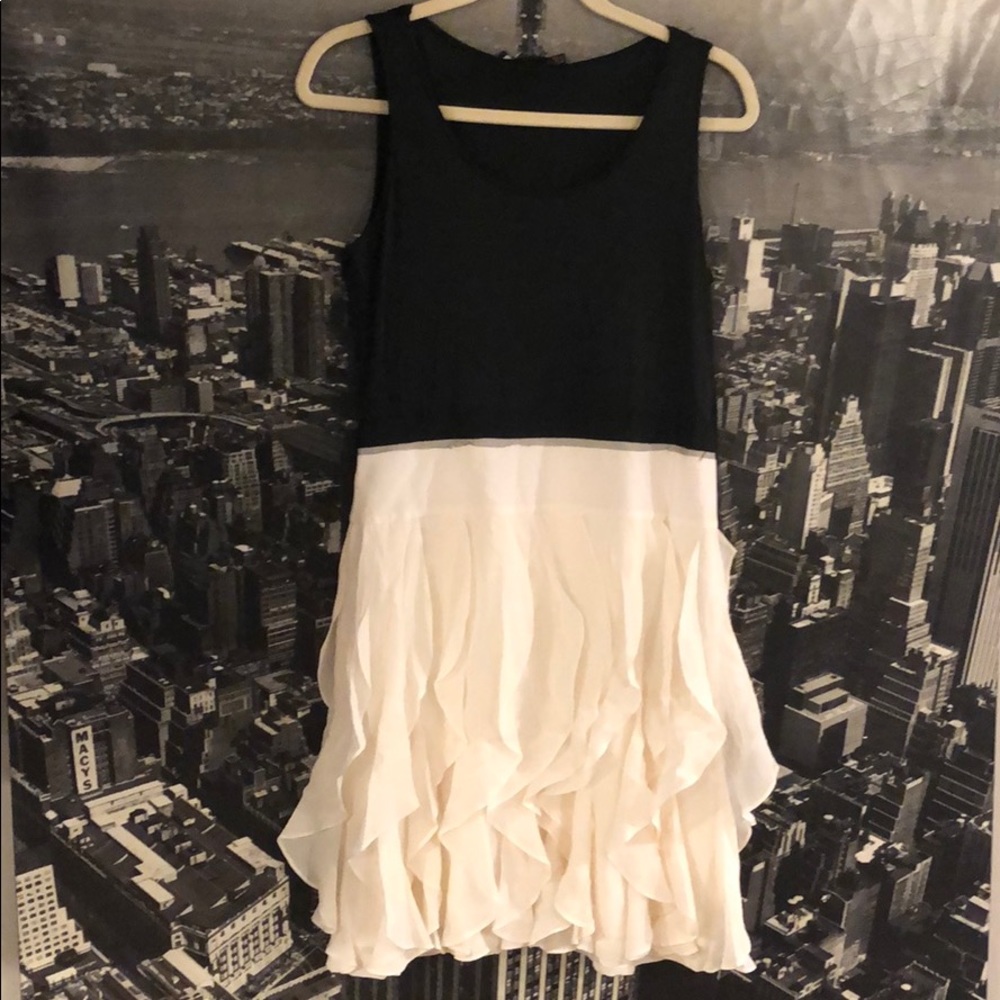 Black and White Dress